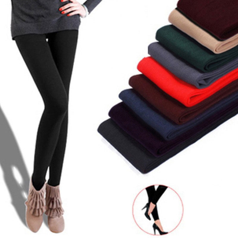 Women winter warm legging ankle-length Legging Knitted