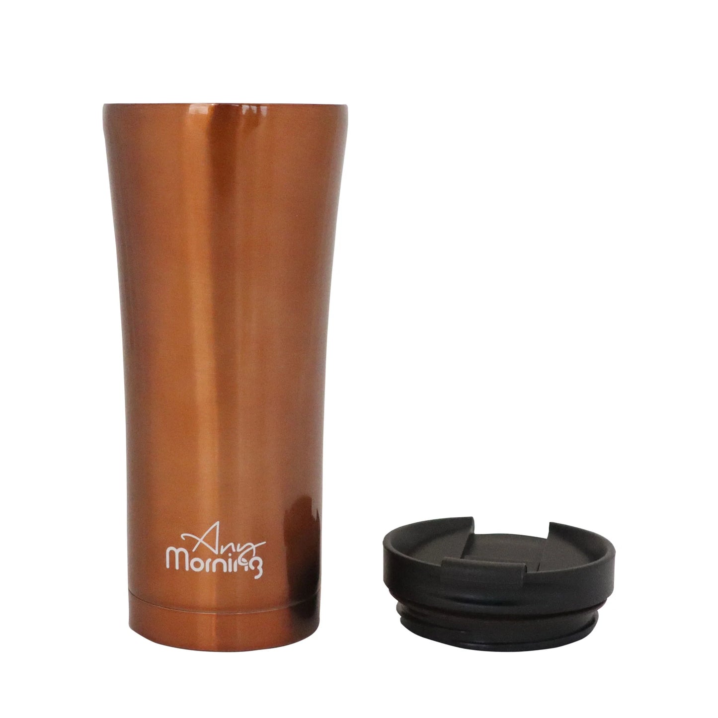 Any Morning SI231905 Travel Mug, 15 Oz, Copper