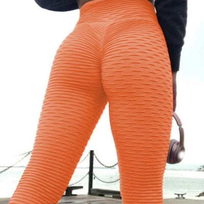 Push Up Leggings Women's  Fitness Black Legging Workout Plus Size Jeggings